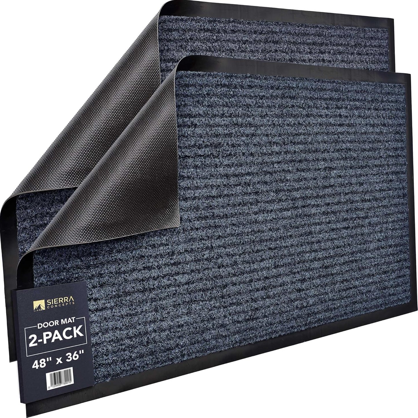 Sierra Concepts Front Door Mat X-Large Welcome Floor Mats - Entryway Indoor Outdoor Entrance