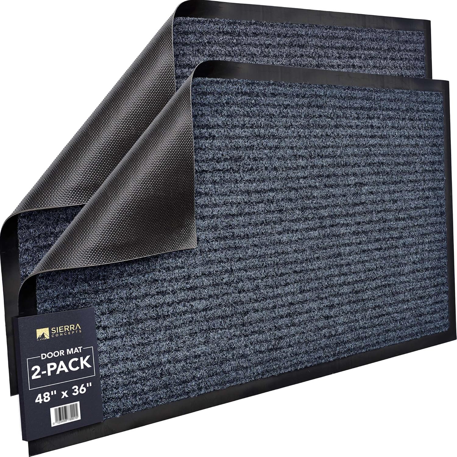 Sierra Concepts Front Door Mat X-Large Welcome Floor Mats - Entryway Indoor Outdoor Entrance