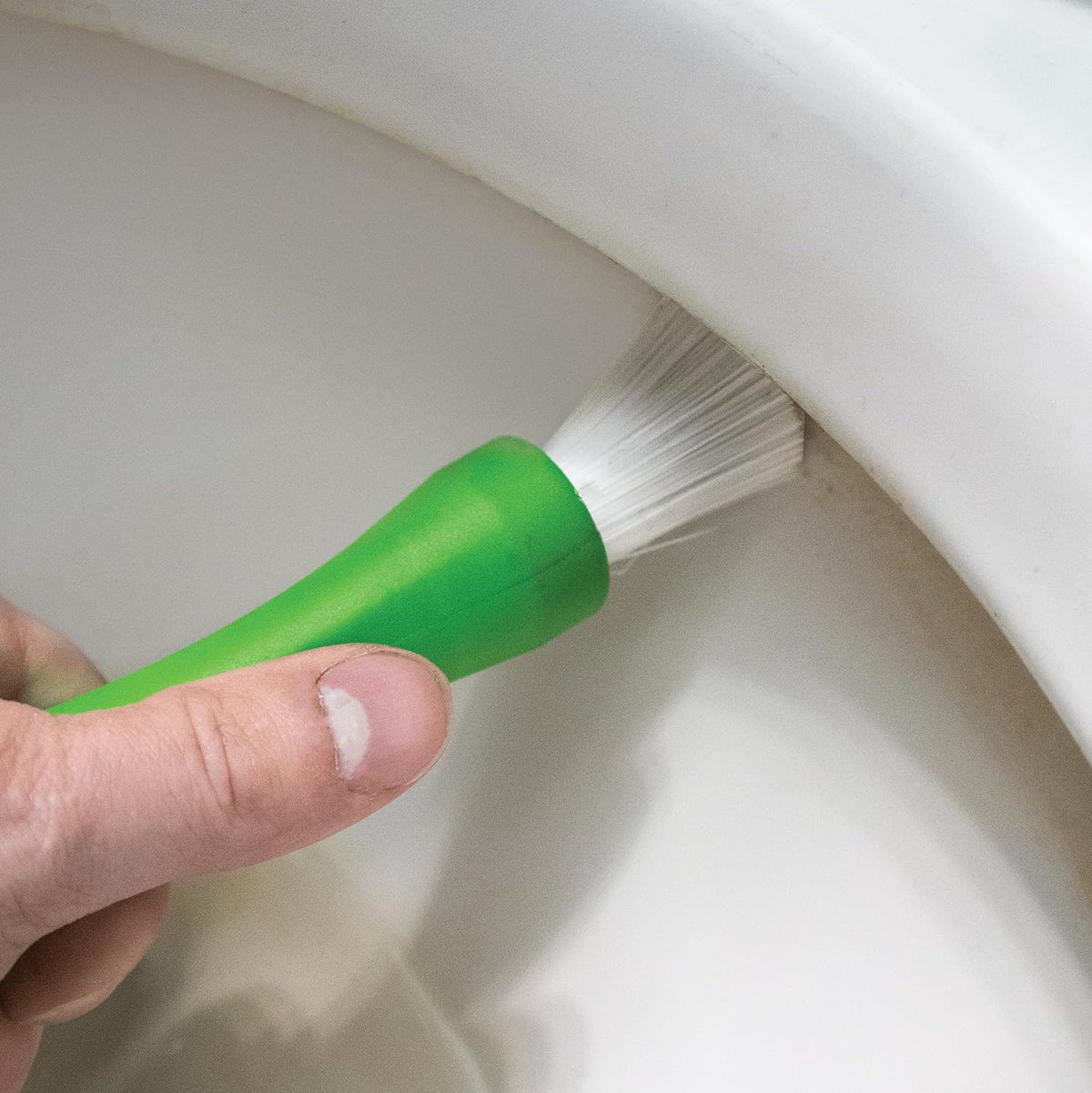 BrushAll® Wire Hand Brush with Ergonomic Handle and Tightly Packed Bristles for Kitchen, Garage