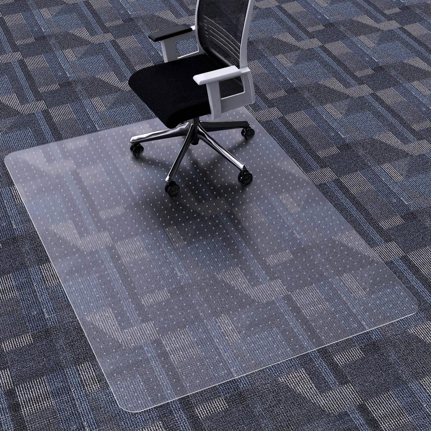 FuturHydro Office Chair Mat for Carpet, 46" x 60" Clear Office Home Floor Protector Mat