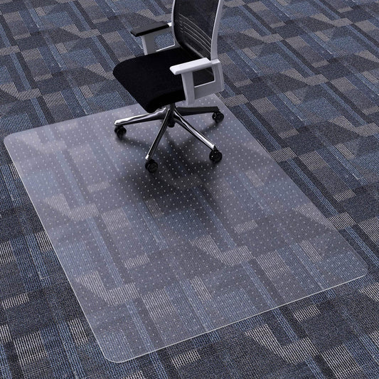 FuturHydro Office Chair Mat for Carpet, 46" x 60" Clear Office Home Floor Protector Mat