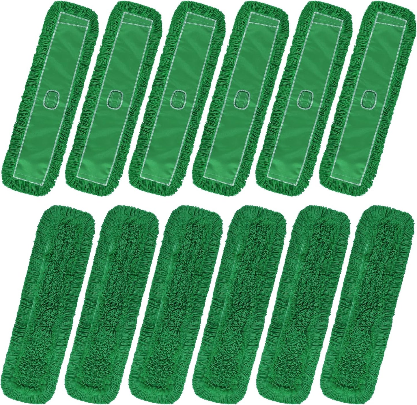 Matthew Cleaning 36'' Industrial Strength Cotton Dust Mop Refill Washable Replacement Heads for