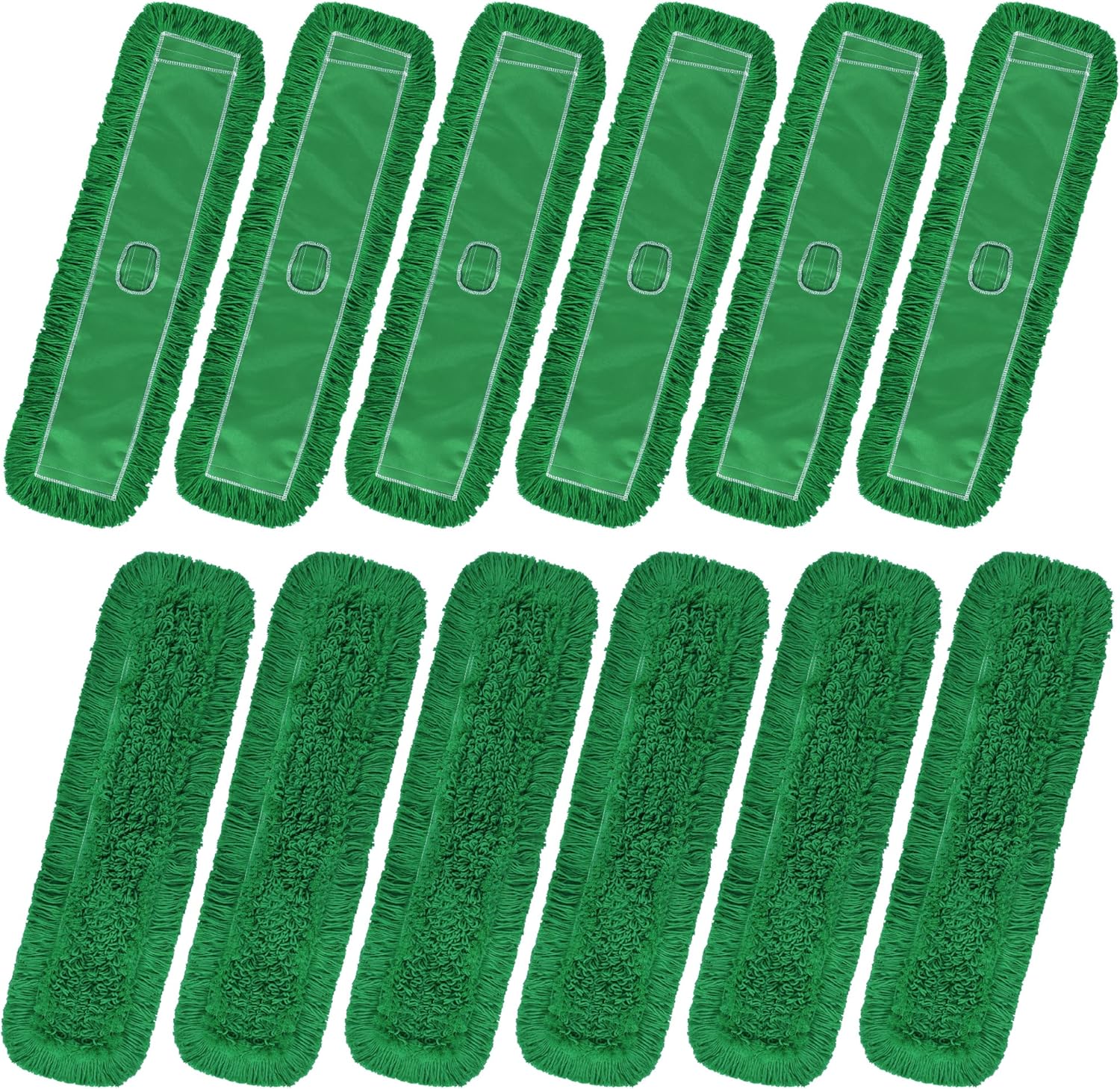Matthew Cleaning 36'' Industrial Strength Cotton Dust Mop Refill Washable Replacement Heads for