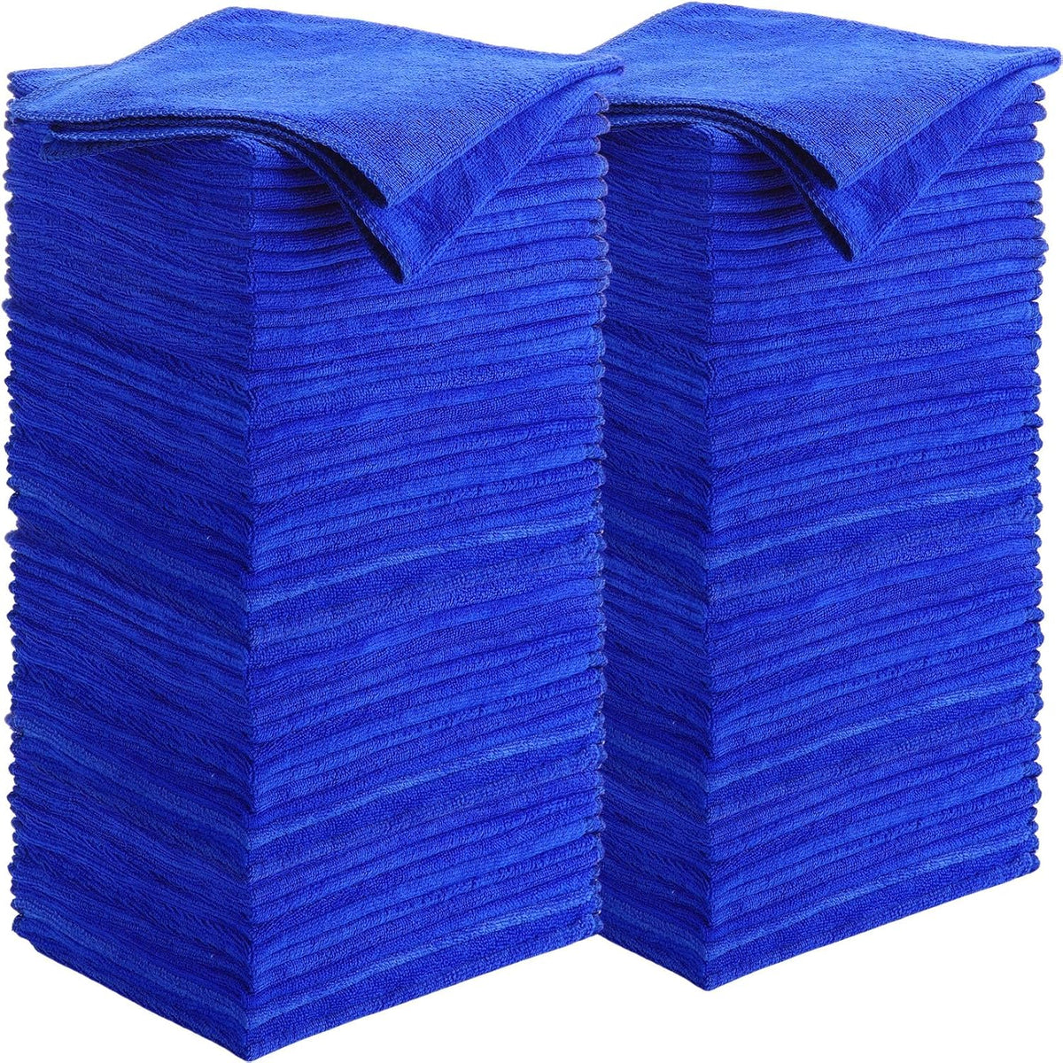 Nuenen Microfiber Cleaning Cloths for Cars 16 x 16 Inch Ultra Absorbent Car Towels Drying Reusable