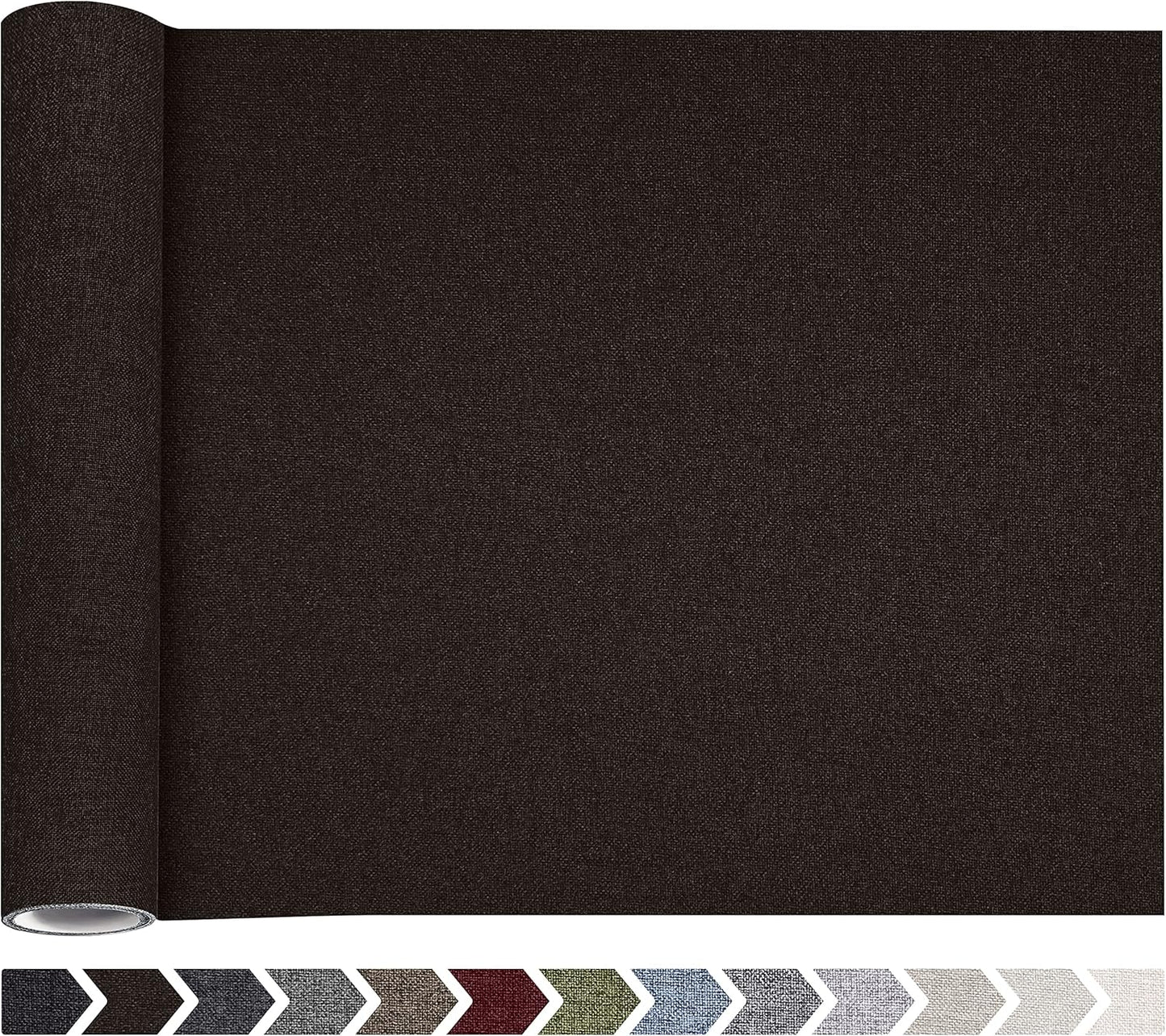 Fine Linen Repair Patches, Self-Adhesive Linen Fabric Patches, 12X40 inch Extra Size, Multi Color