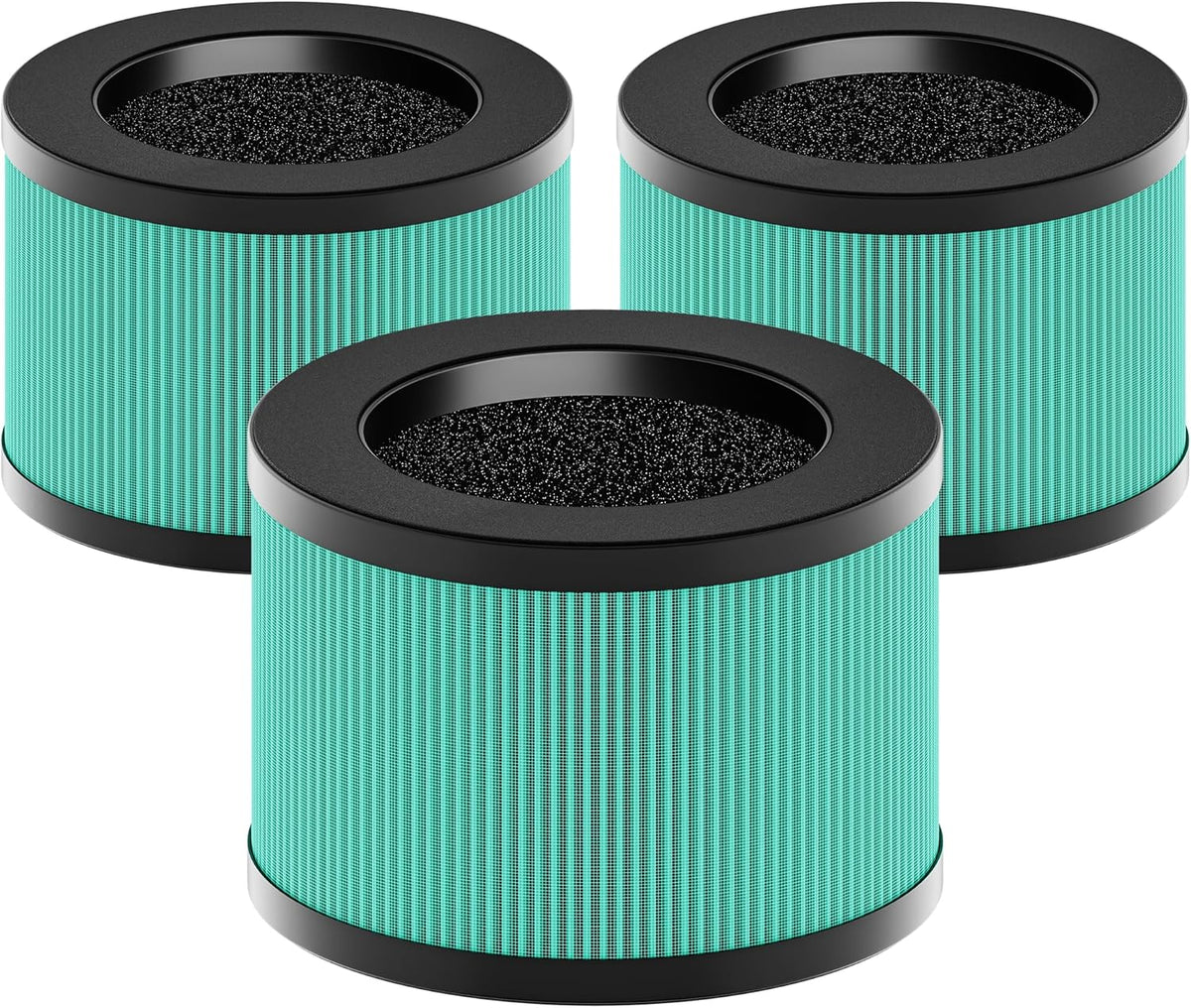 MK01 & MK06 True HEPA Filter Replacement Compatible with Aroeve MK01, MK06, ToLife TZ-K1 and Kloudi