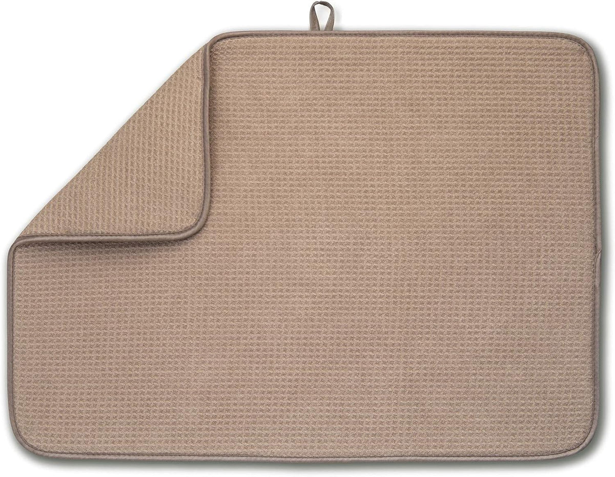 Bellemain XXL Dish Mat 24" x 17" ( LARGEST MAT ) Microfiber Dish Drying Mat , Super absorbent (