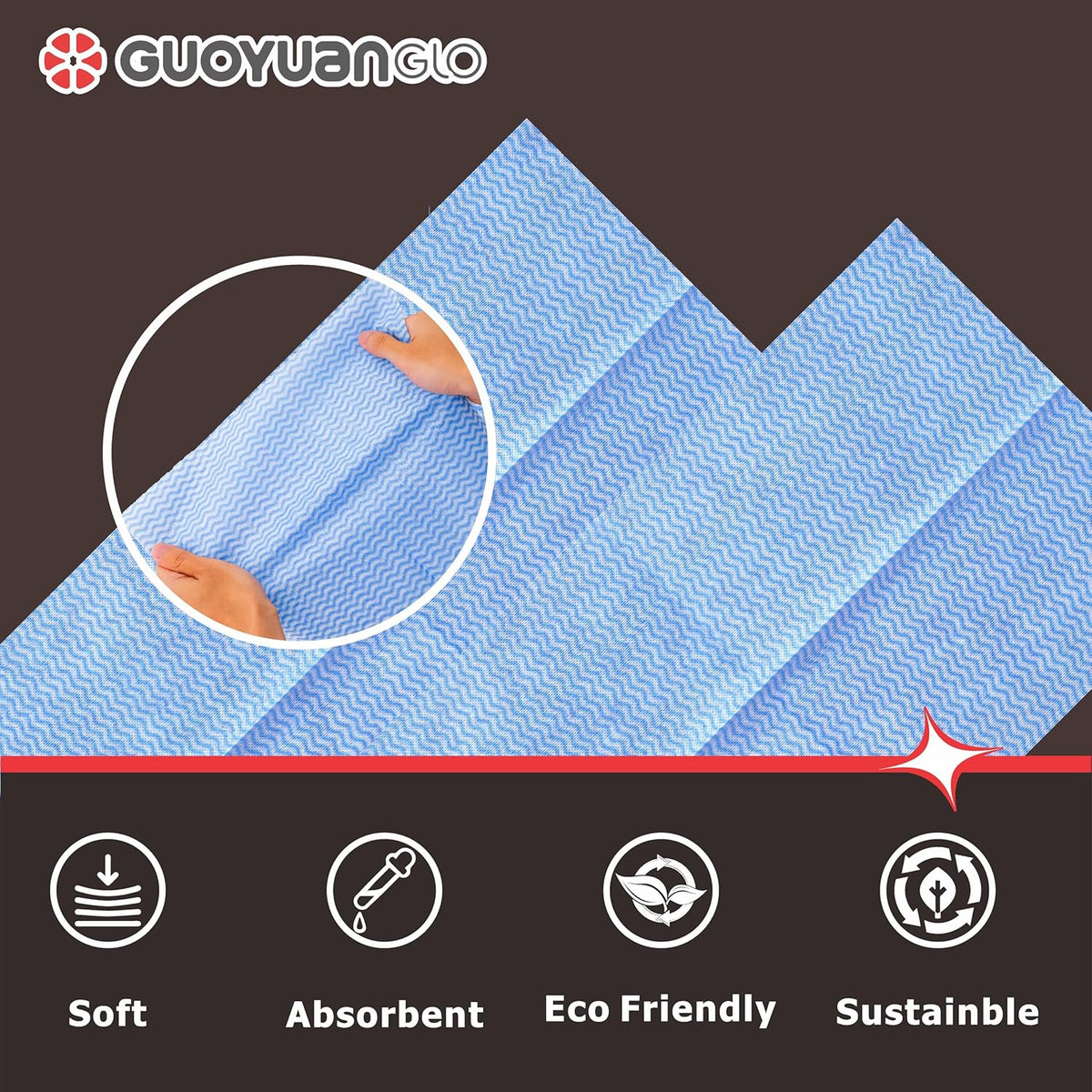 Disposable Dish Cloths Disposable Cleaning Towels Heavy Duty Reusable Cleaning Cloths Dish Rags for