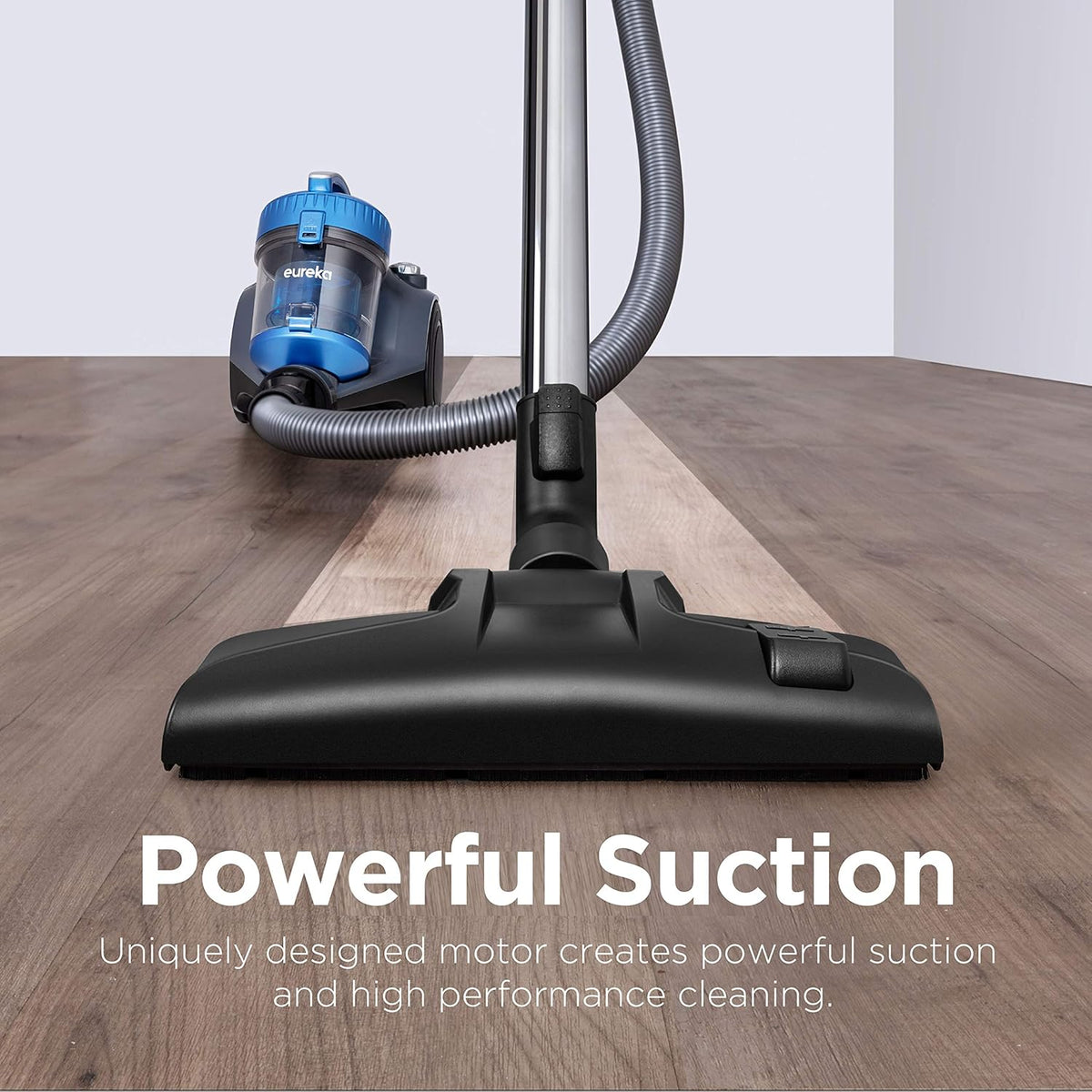 Eureka WhirlWind Bagless Canister 2.5L Vacuum Cleaner, Lightweight Vac for Carpets and Hard Floors