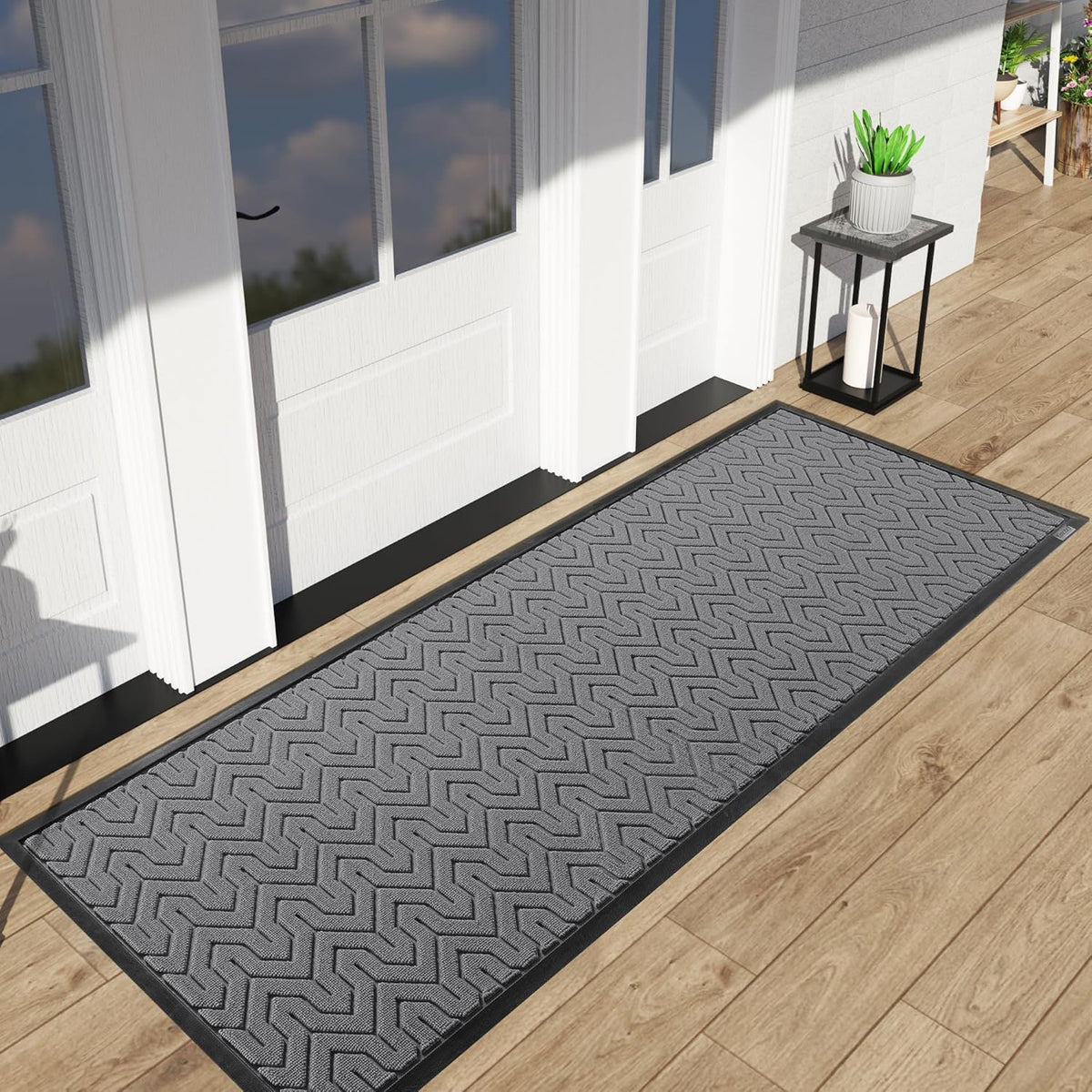 Yimobra 72x24 Indoor Outdoor Runner Rug, Heavy-Duty Waterproof Entrance Mat for High Traffic Areas