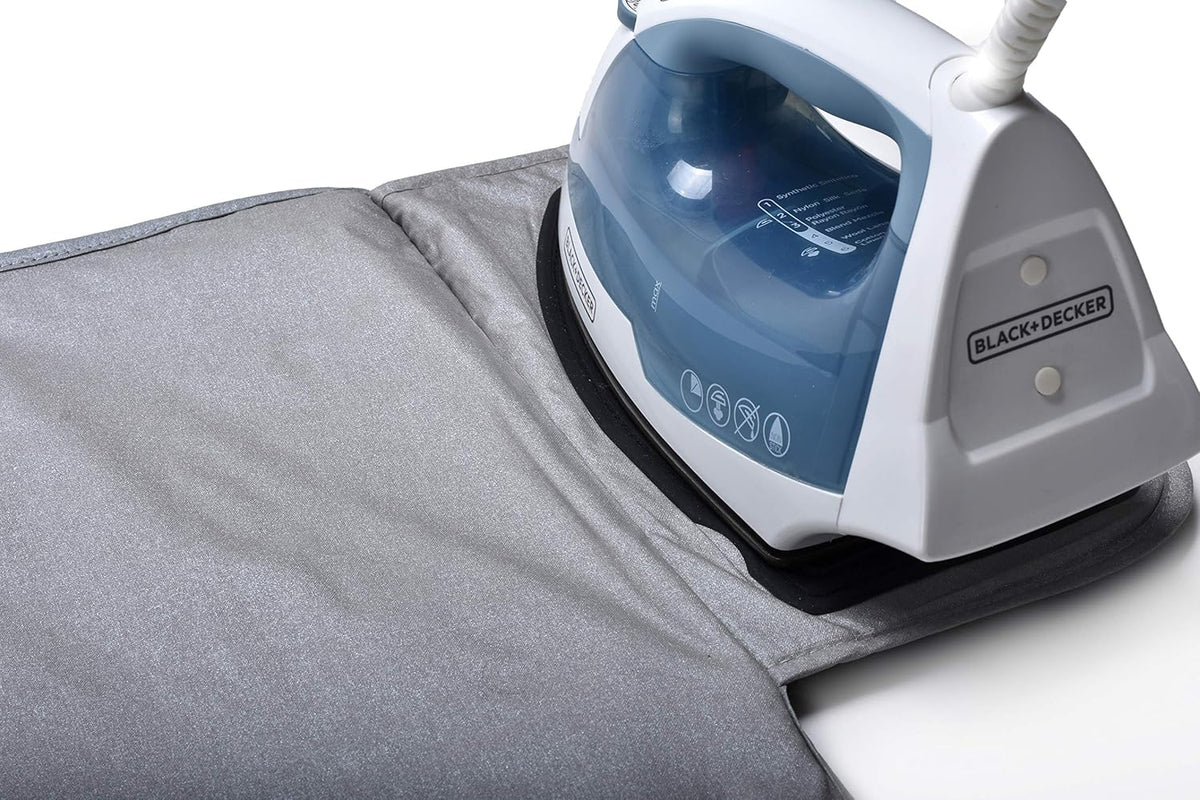 Handy Laundry Portable Ironing Mat - Easily Change Any Flat Surface into an Ironing Board. Features