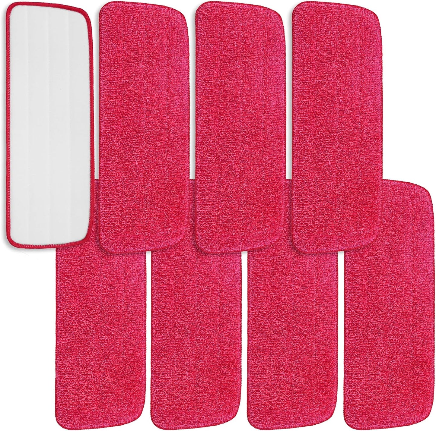 Replacement Microfiber Mop Pads Compatible with Rubbermaid Reveal Spray Mop with Washable Pads
