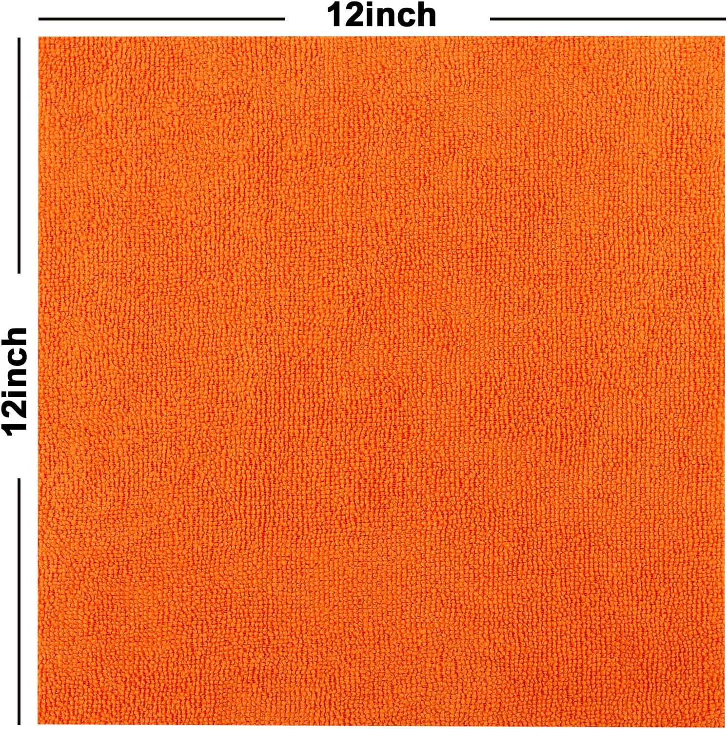 Tricol Clean Profesional Resuable Lint Free Microfiber Edgeless Cleaning Cloth 50PK Cleaning