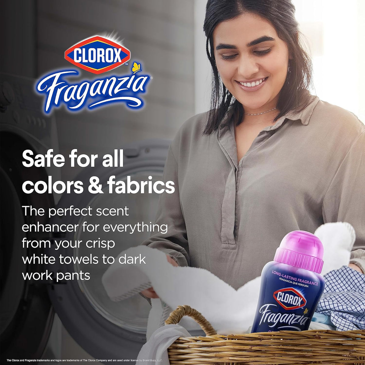 Clorox Fraganzia Laundry Scent Booster Crystals in Spring Scent - Scented In-Wash Freshener Beads