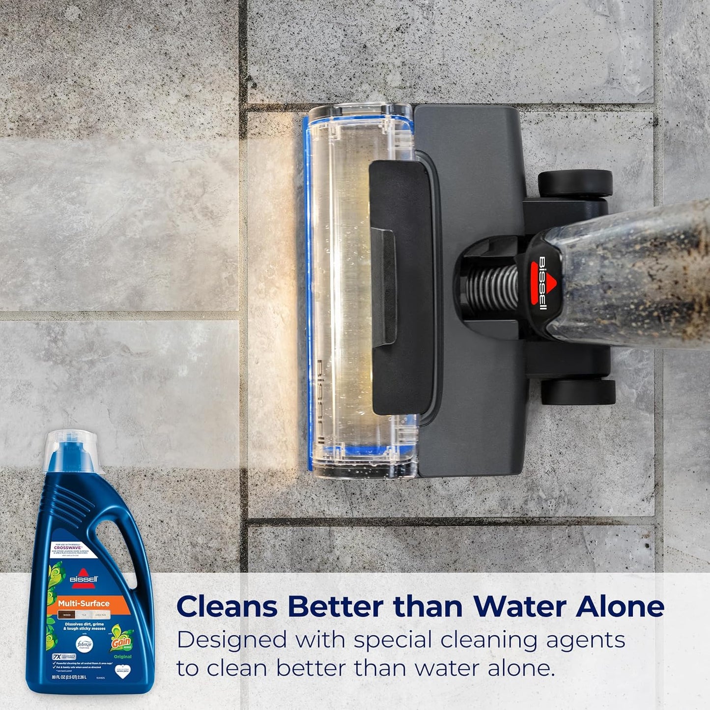 Bissell® Multi-Surface with Febreze + Gain, 3445G, 80 oz, Safe of Sealed Hard Floors and Area Rugs