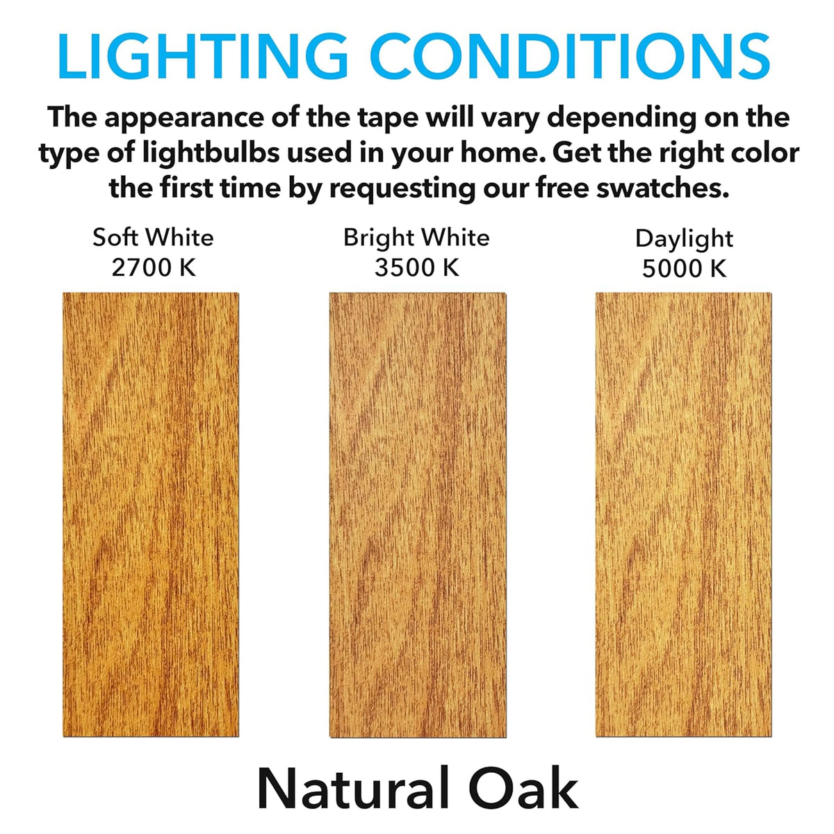 MATCH 'N PATCH Realistic Wood Grain Repair Tape - Durable Multi-Use Adhesive Tape for Furniture