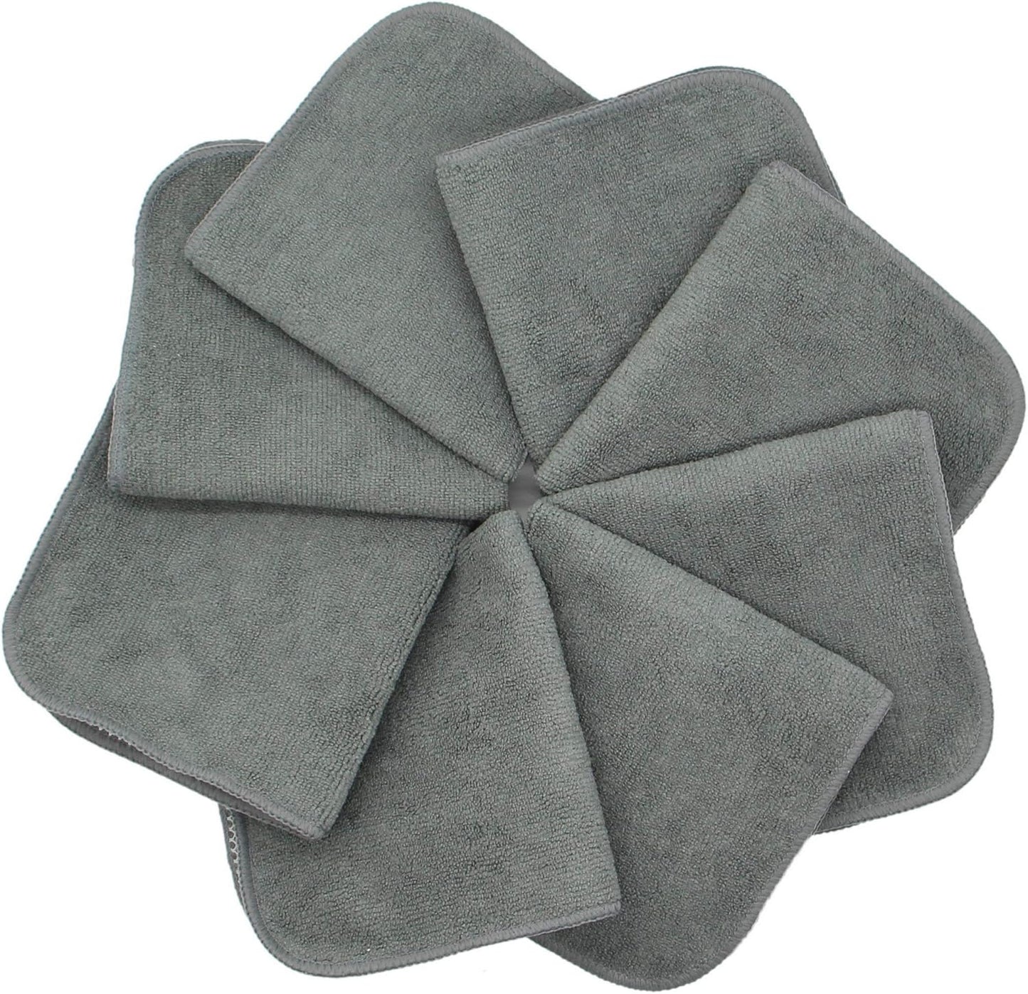 Microfiber Dish Cloths Fast Drying Kitchen Cleaning Cloth Dish Rags Dust Cloths Ultra Absorbent