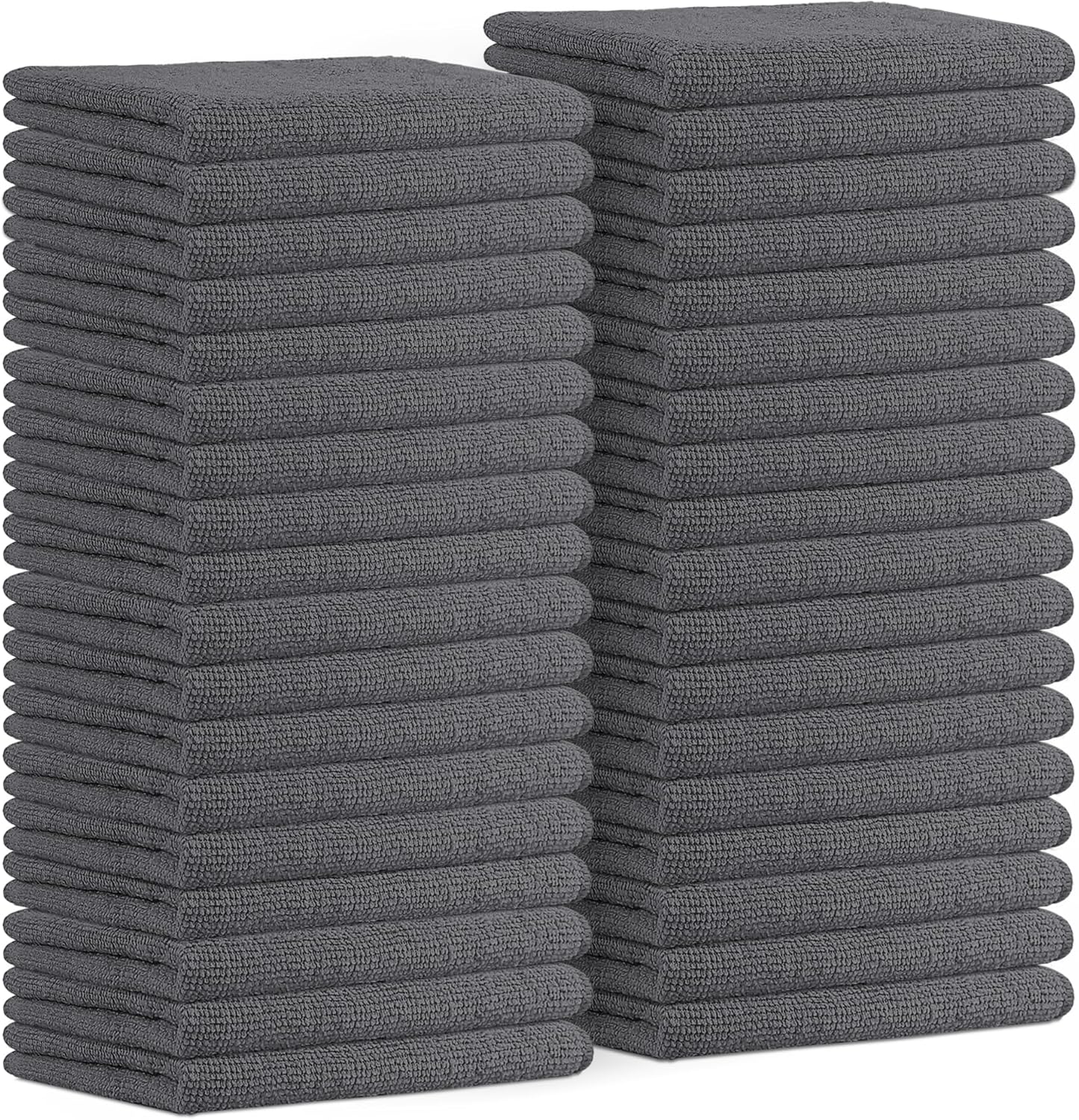 Avalon Towels Microfiber Cleaning Cloths (Value Pack of 36) Size 16" x 16", Highly Absorbent