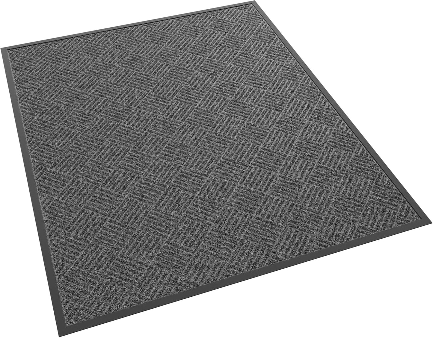 Front Door Mat, 5' x 4' Heavy Duty Indoor Outdoor Doormat, Non-Slip Backing Welcome Mats for