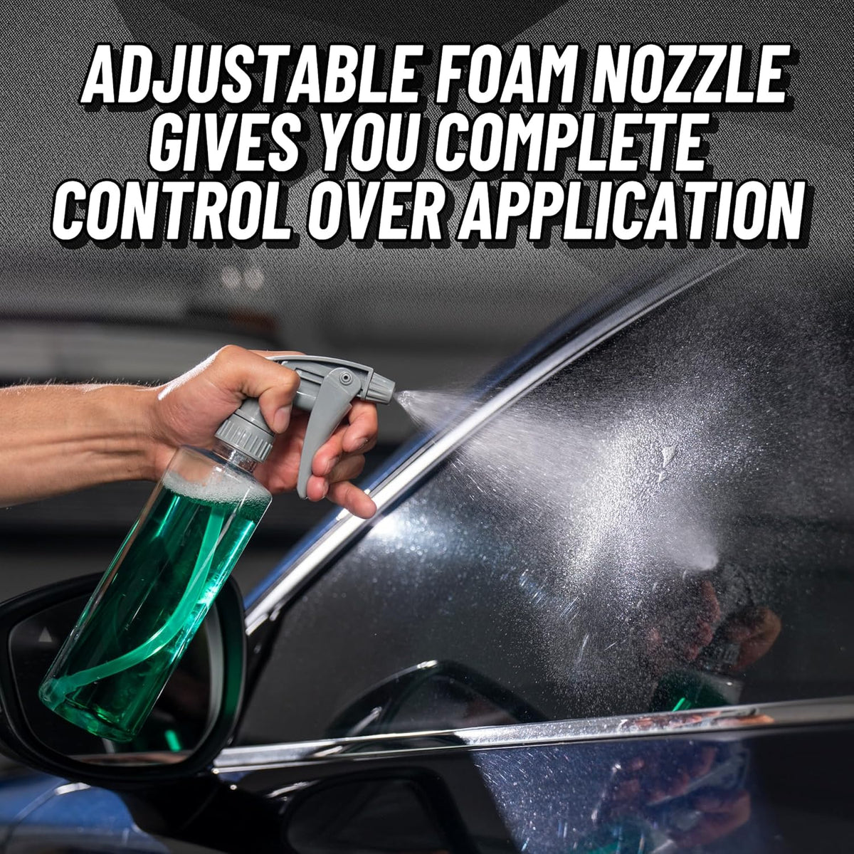 Chemical Guys Heavy Duty Bottle Sprayer - Chemical Resistant Trigger for Car Detailing, Adjustable