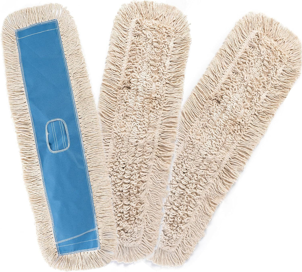 Matthew Cleaning 36'' Industrial Strength Cotton Dust Mop Refill Washable Replacement Heads for