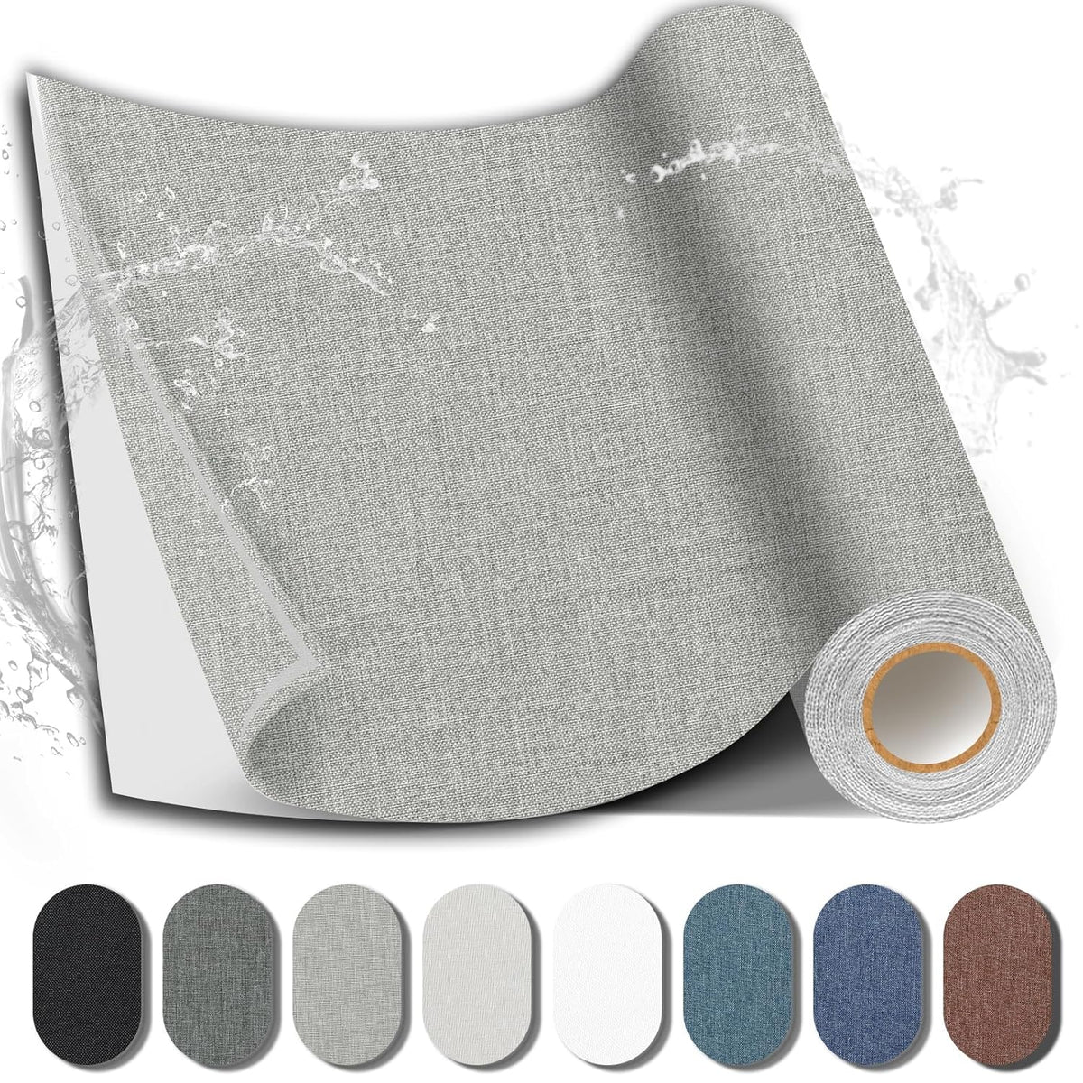 Fabric Repair Patch, 17X79 Inch Fabric Large Repair Tape, Self-Adhesive Patches for Furniture