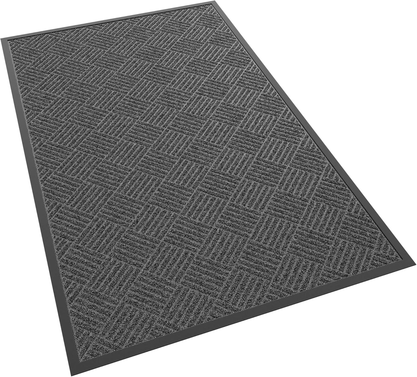 Front Door Mat, 5' x 3' Heavy Duty Indoor Outdoor Doormat, Non-Slip Backing Welcome Mats for