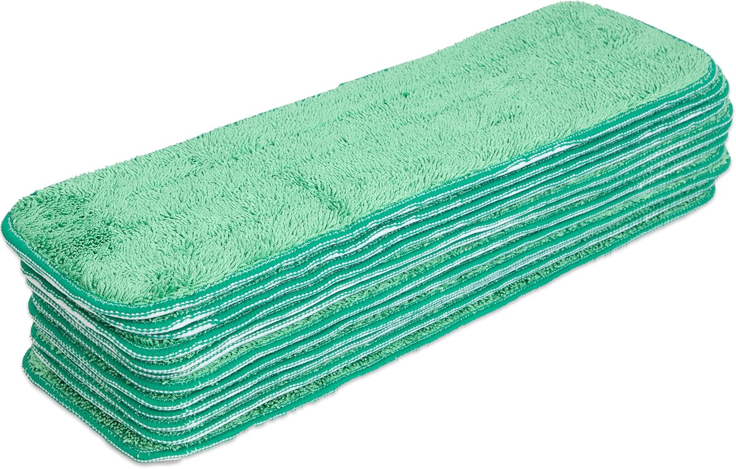 Arkwright Spray Mop Replacement Pads - (Pack of 12) Bulk Microfiber Flat Dry and Wet Refill Mop