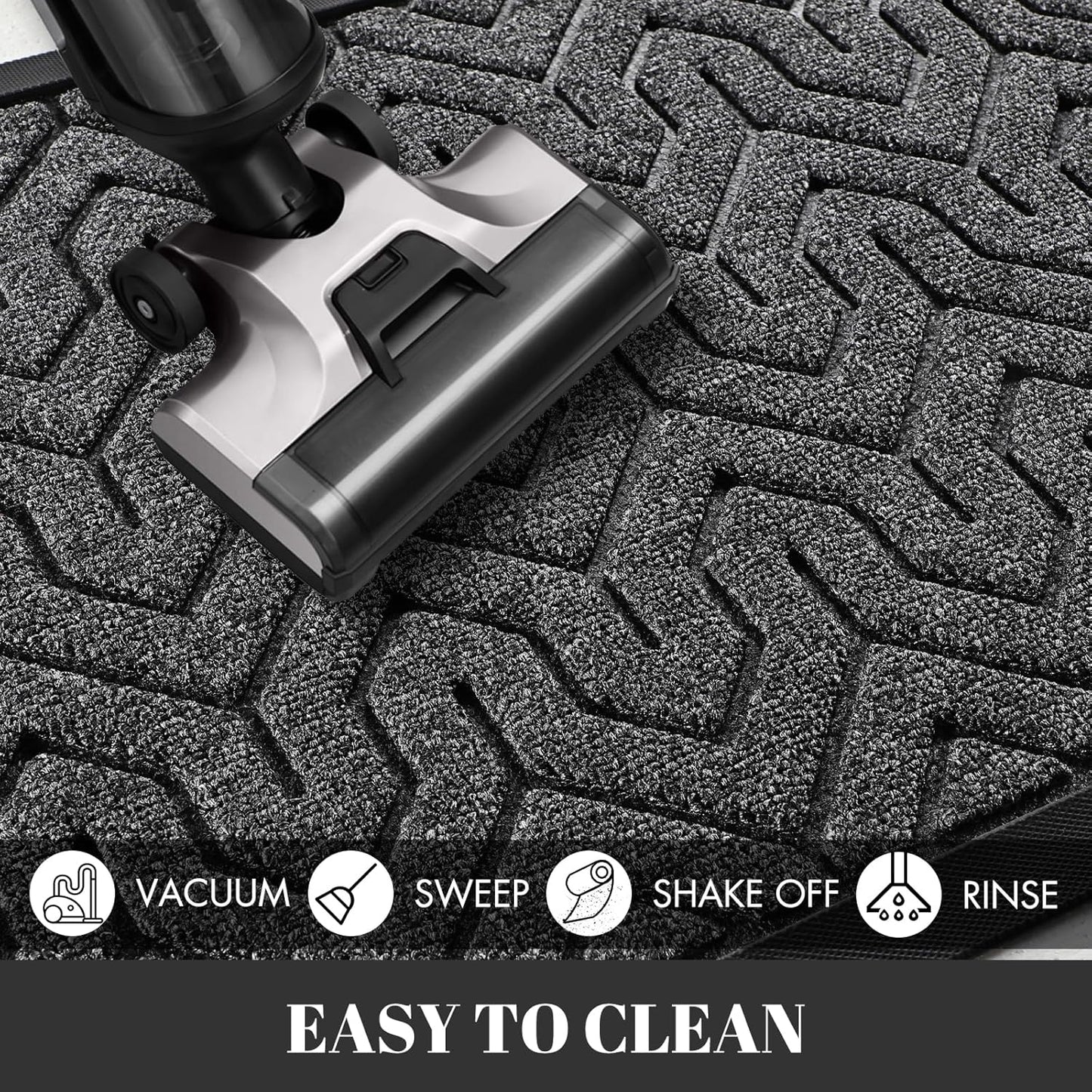 Yimobra 72x24 Indoor Outdoor Runner Rug, Heavy-Duty Waterproof Entrance Mat for High Traffic Areas