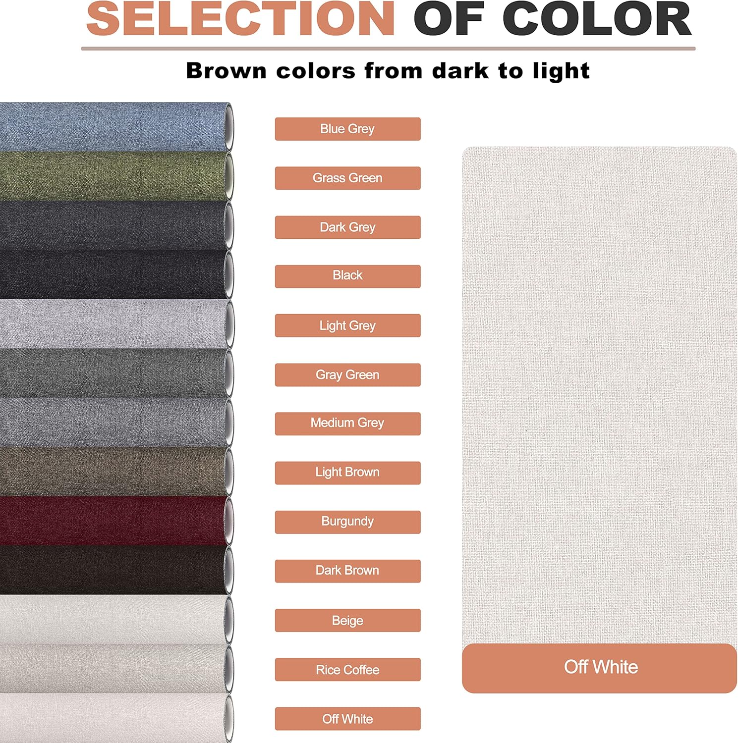 Fine Linen Repair Patches, Self-Adhesive Linen Fabric Patches, 12X40 inch Extra Size, Multi Color