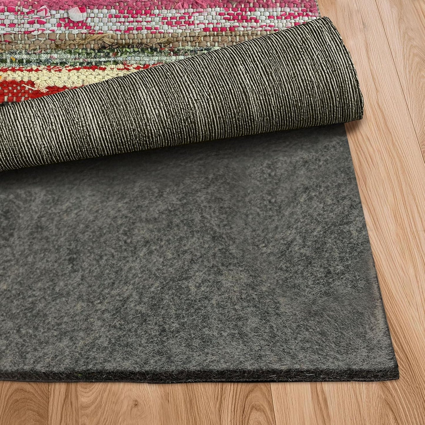 Nevlers Felt Rug Pad 9x12 | 1/4" Rug Runner Liner | Anti Skid Rug Gripper for Hardwood Floors Tile