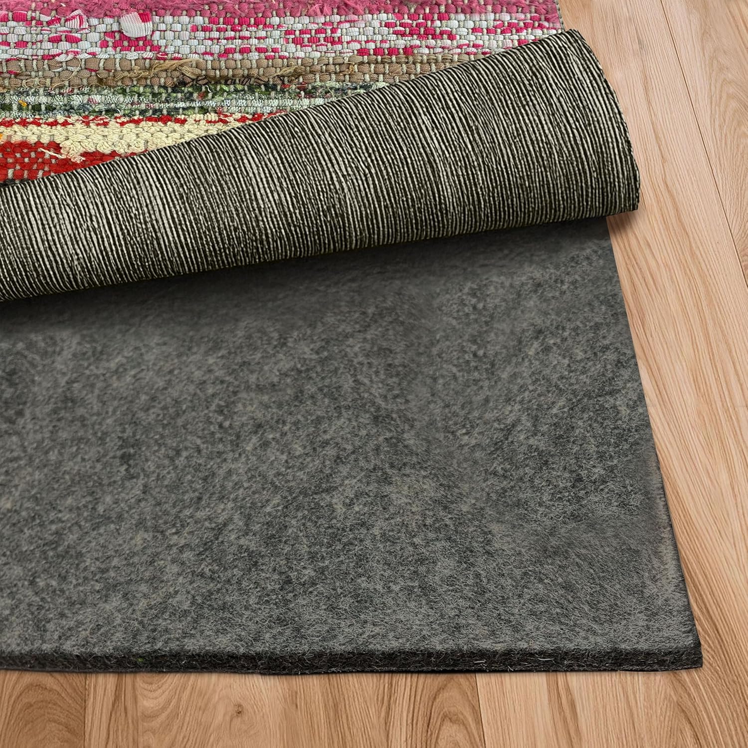 Nevlers Felt Rug Pad 9x12 | 1/4" Rug Runner Liner | Anti Skid Rug Gripper for Hardwood Floors Tile