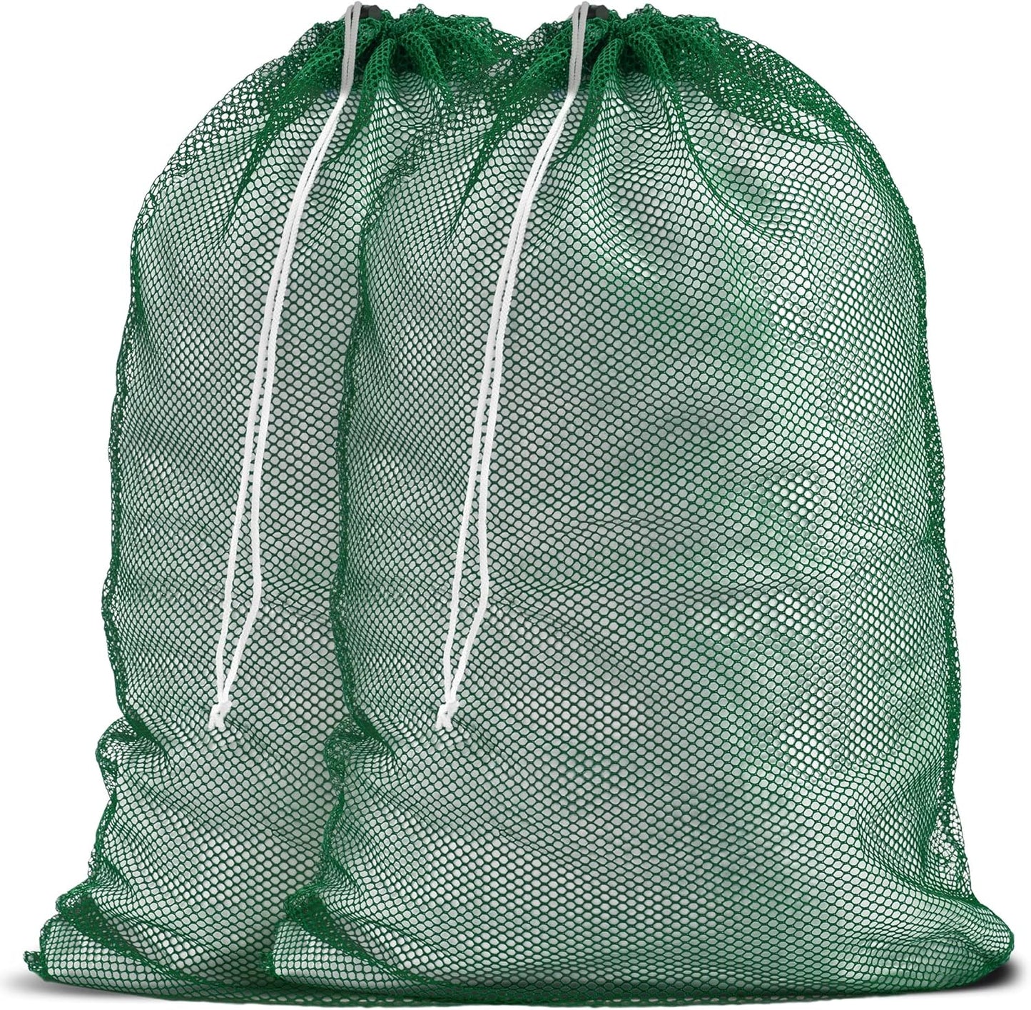Handy Laundry Mesh XL Laundry Bags - Durable, Machine Washable with Secure Drawstring Closure