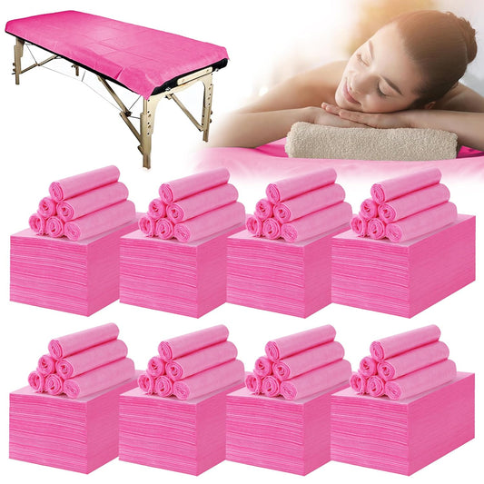 800 Pcs Disposable Bed Sheets 31" x 71" Massage Table Sheets Non Woven Fabric SPA Bed Cover