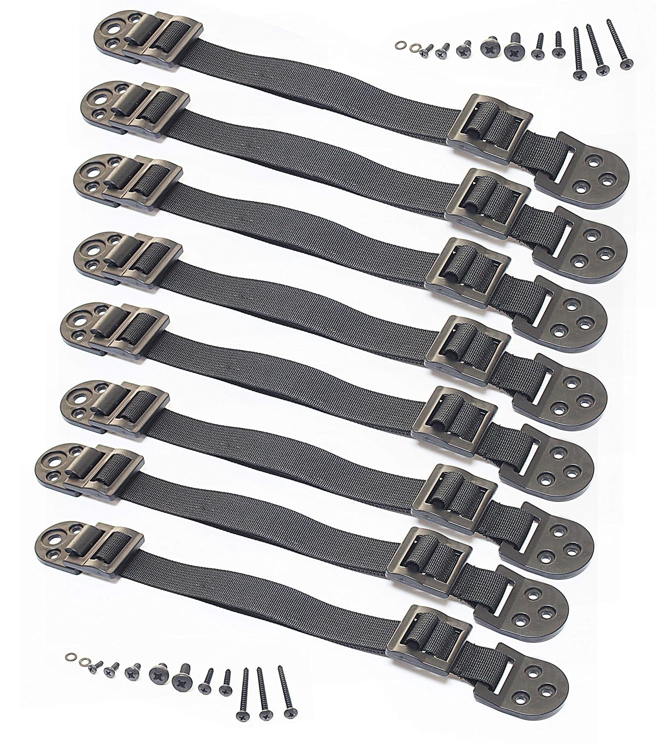 Boxiki kids Furniture Straps - Anti Tip Strap for Baby Proofing & Child Safety - 8 Pack of
