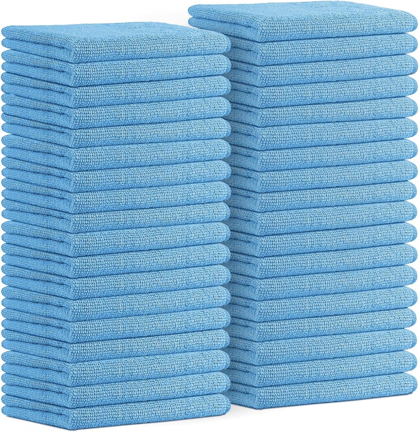 Avalon Towels Microfiber Cleaning Cloths (Value Pack of 36) Size 16" x 16", Highly Absorbent