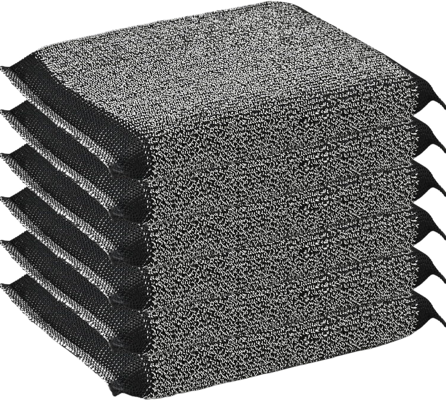 Steel Wool Scrub Sponges Kitchen, Reusable Dish Scrubber Sponge, for Pots, Pans, Gentle and Scratch