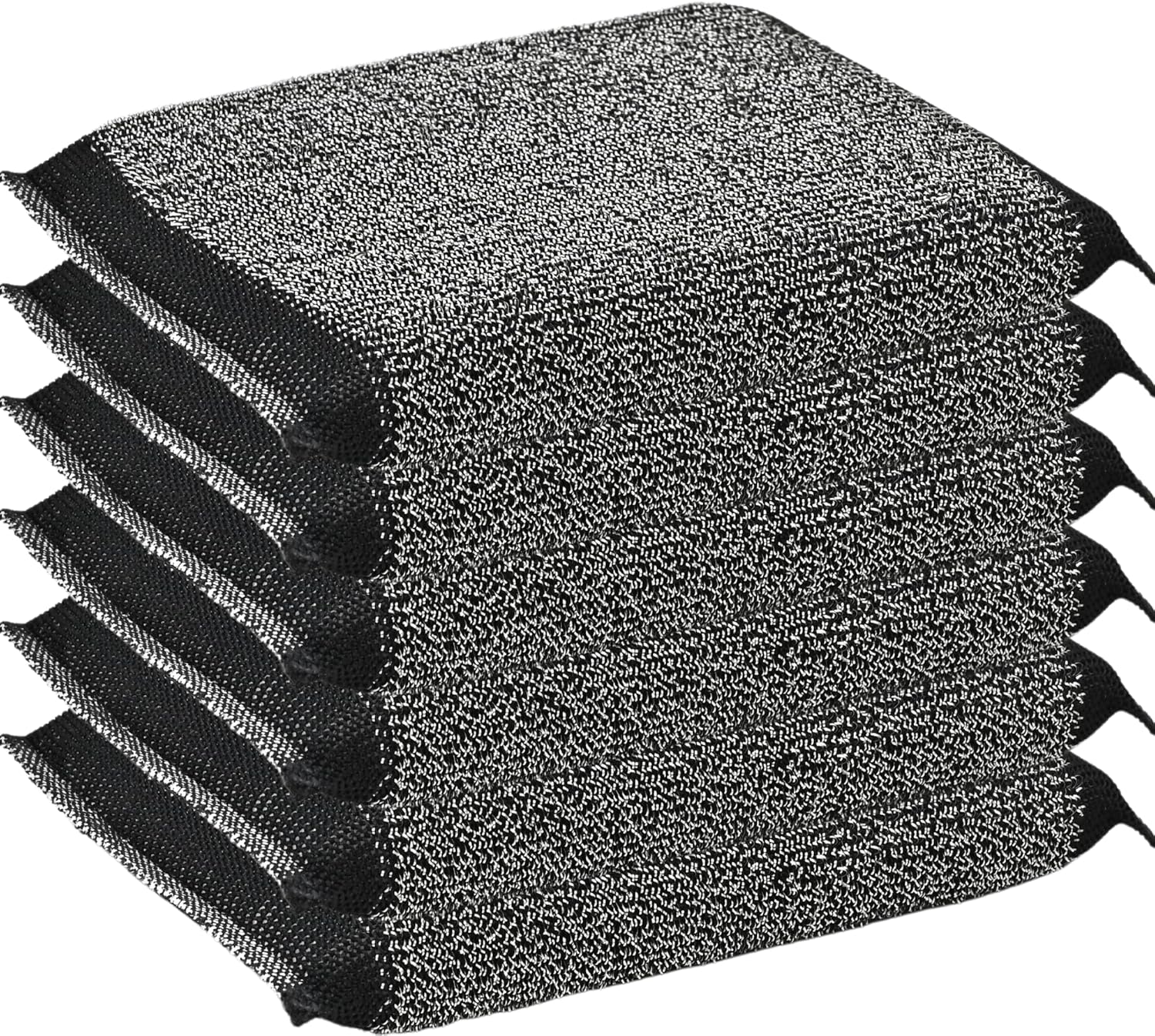 Steel Wool Scrub Sponges Kitchen, Reusable Dish Scrubber Sponge, for Pots, Pans, Gentle and Scratch
