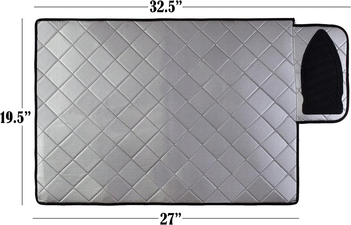 Handy Laundry Magnetic Ironing Mat, Change Any Flat Surface into an Ironing Board, Silicone Slip