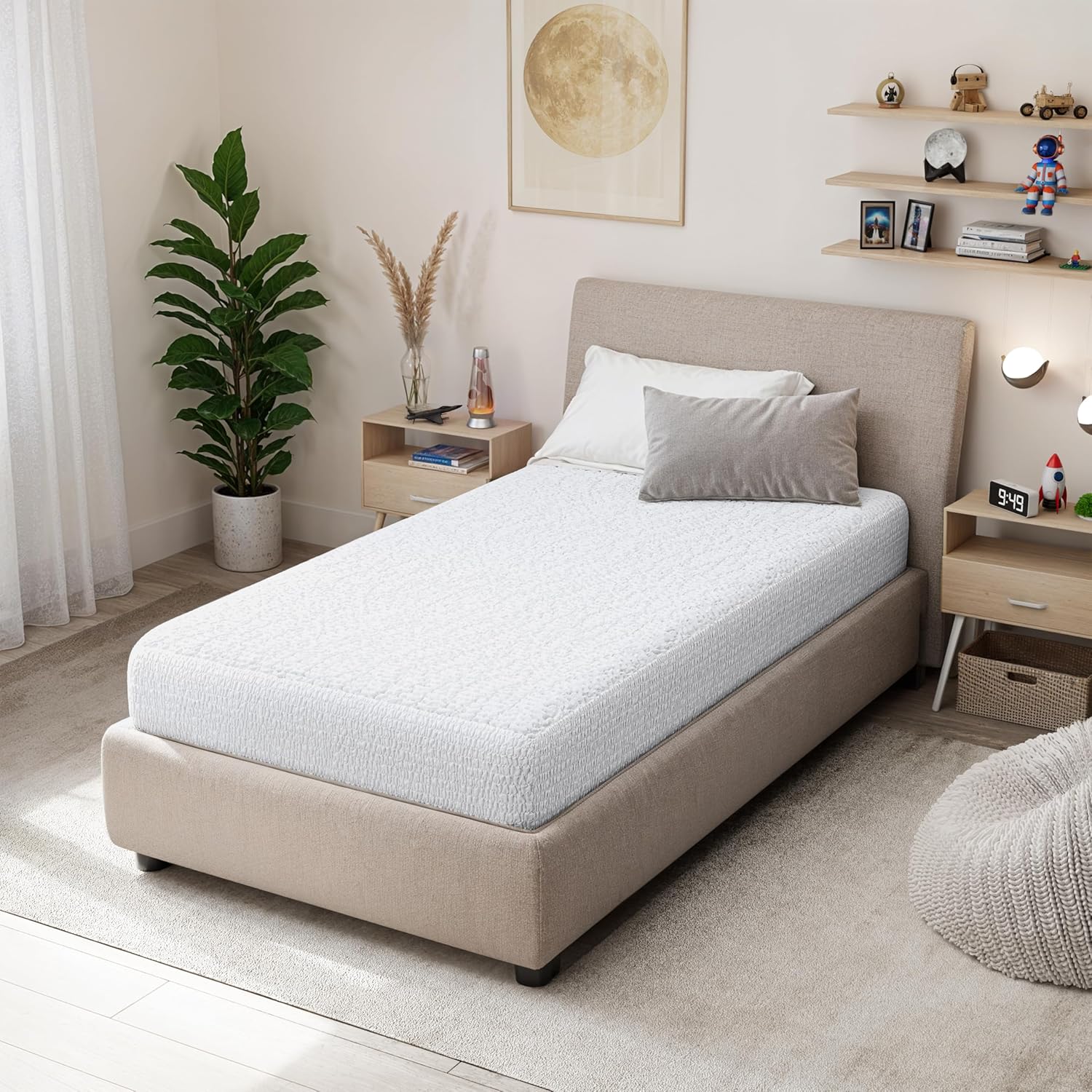 PAULATO BY GA.I.CO Twin Waterproof Mattress Protector – Mattress Cover for Twin Size Bed