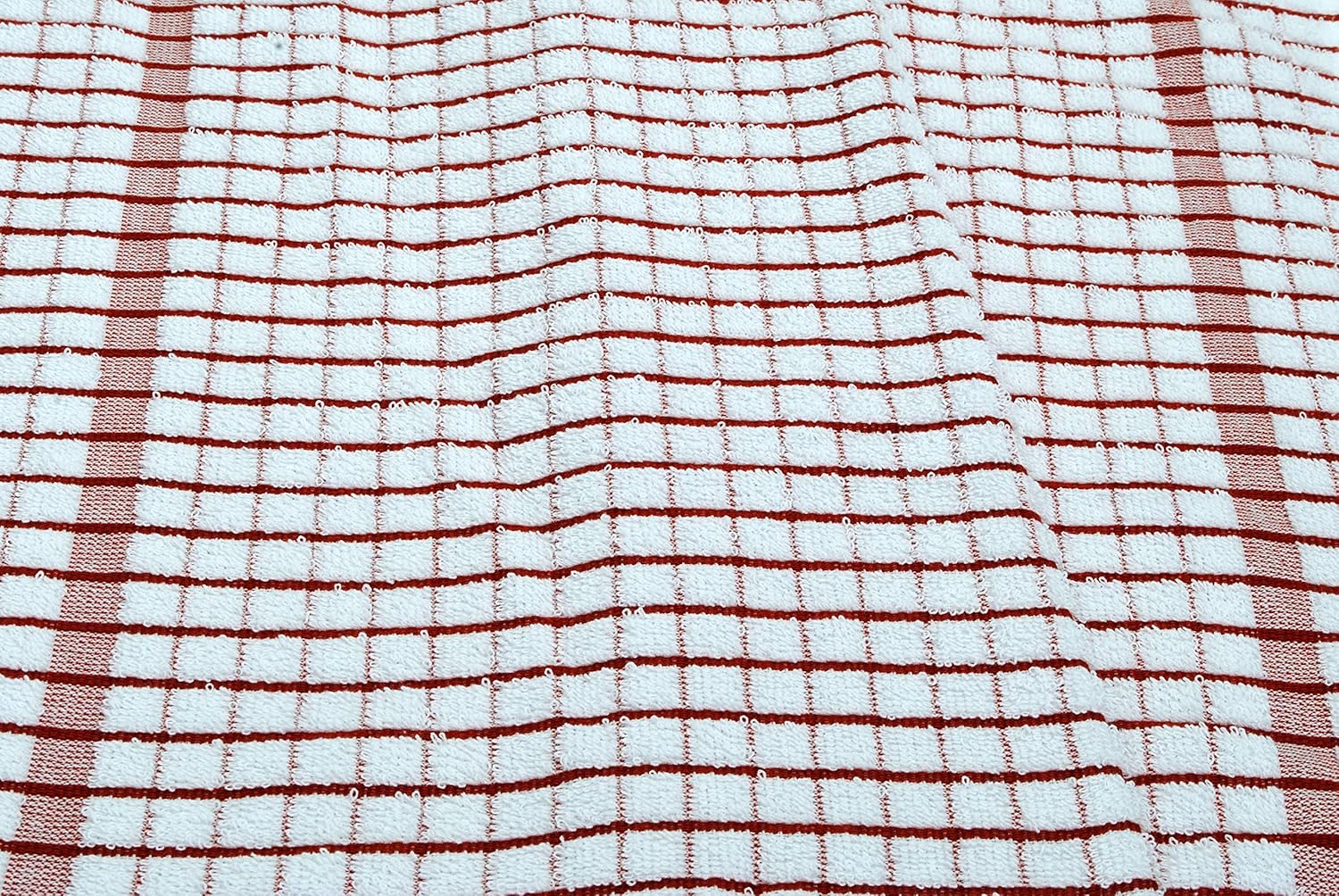AMOUR INFINI Kitchen Towels Set of 4 - Highly Absorbent, Super Soft Terry Cotton 20x28 Inch Dish