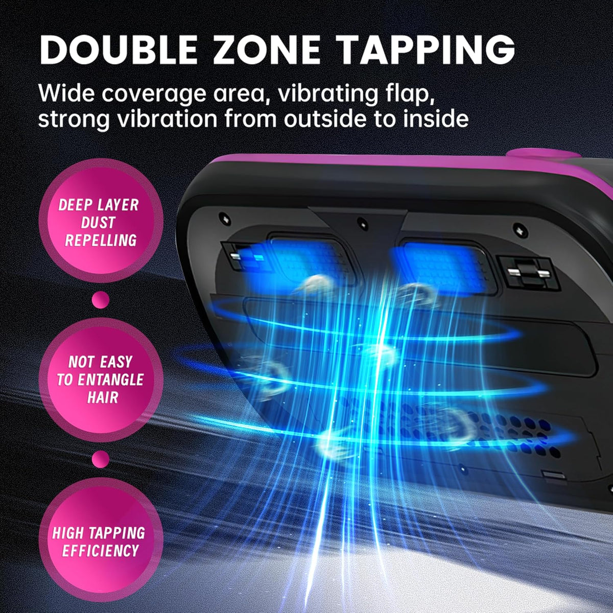 PATO Mattress Vacuum Cleaner, Wireless Handheld Bed Vacuum Cleaner With UV-C Light, HEPA Filter and