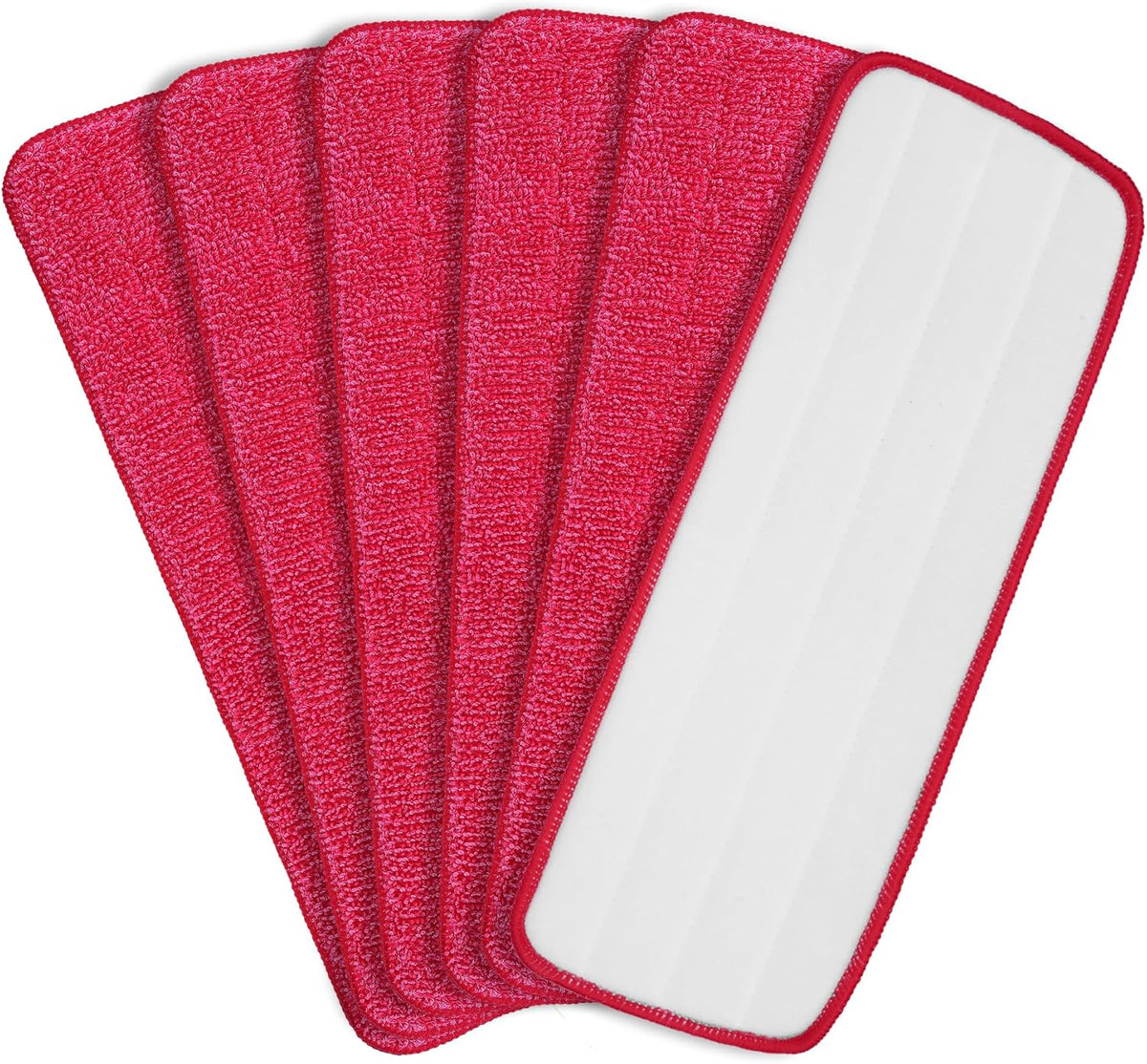 Replacement Microfiber Mop Pads Reusable Compatible with Reveal Spray Mop with Washable Pads, 16.5"