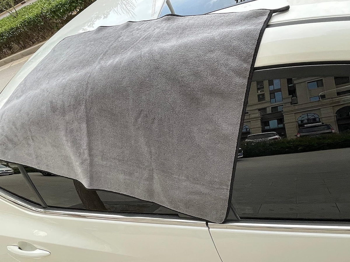 Large Microfiber Drying Towel for Car, Great Thick Soft Plush Towels, 36 x 24inches 800GSM