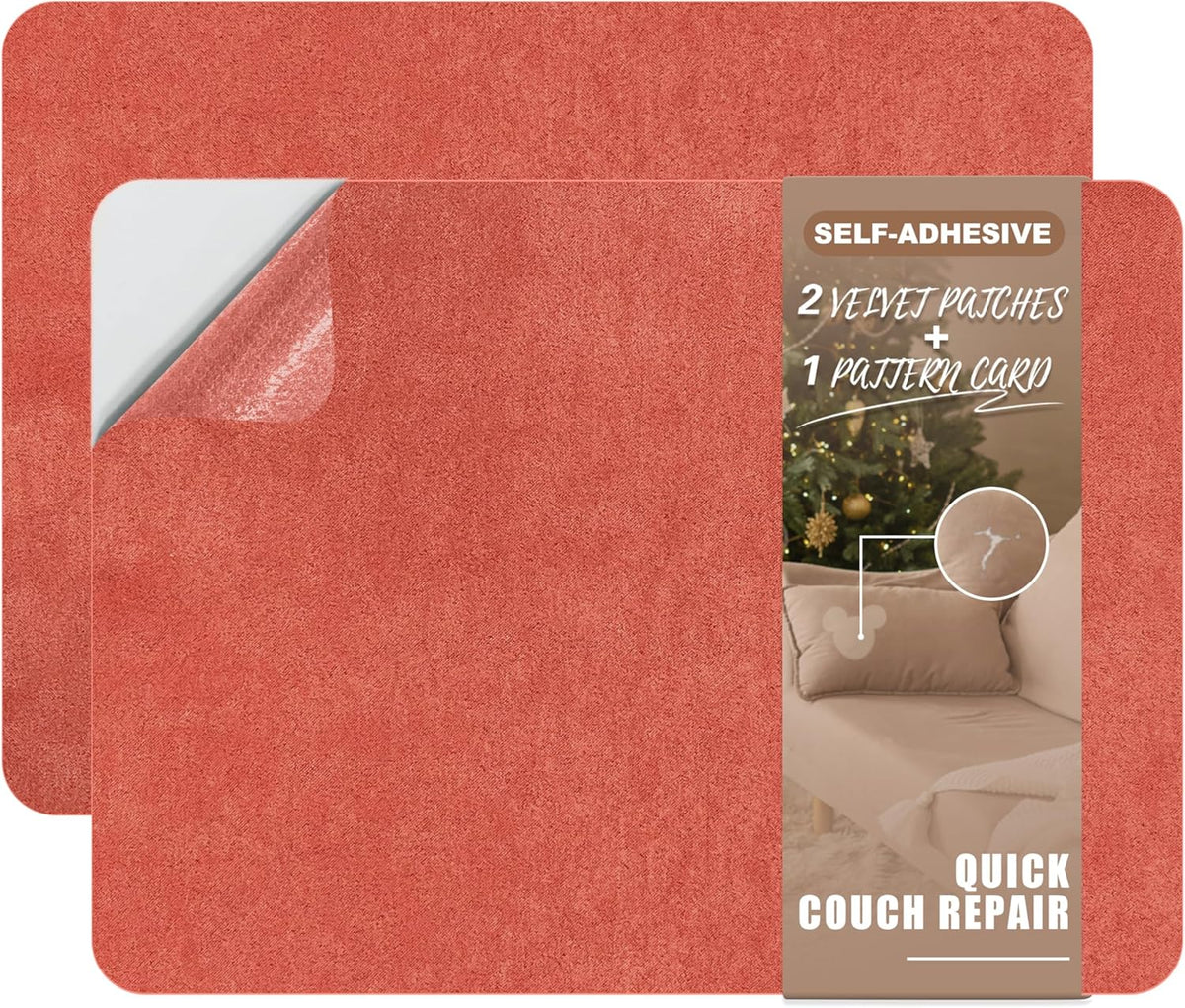 Azobur Fabric Couch Repair Patch 8.3 x 11 inches,Self-Adhesive Fabric Repair Patch for