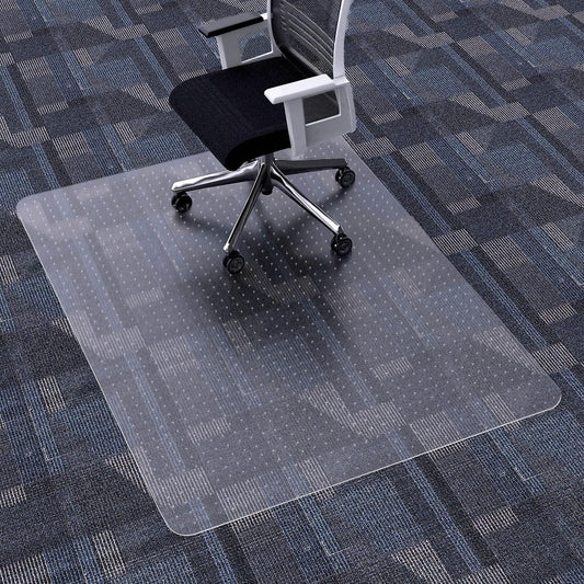 FuturHydro Office Chair Mat for Low Pile Carpet, 48" x 36" Clear Computer Desk Chair Mats for