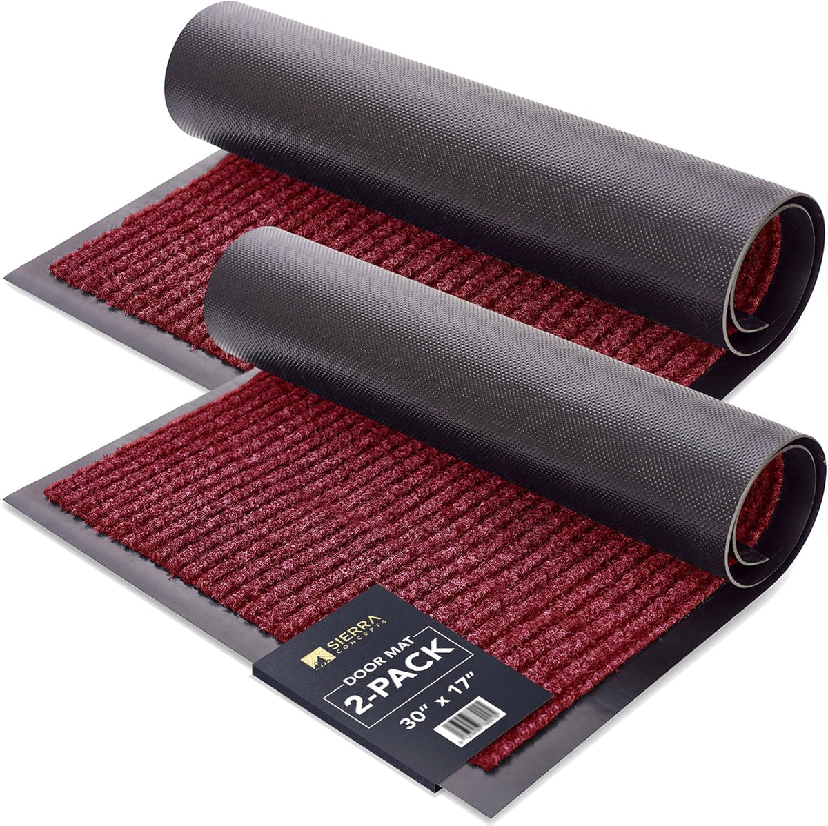 Sierra Concepts Front Door Mat Welcome Floor Mats - Entryway Indoor Outdoor Entrance Doormat