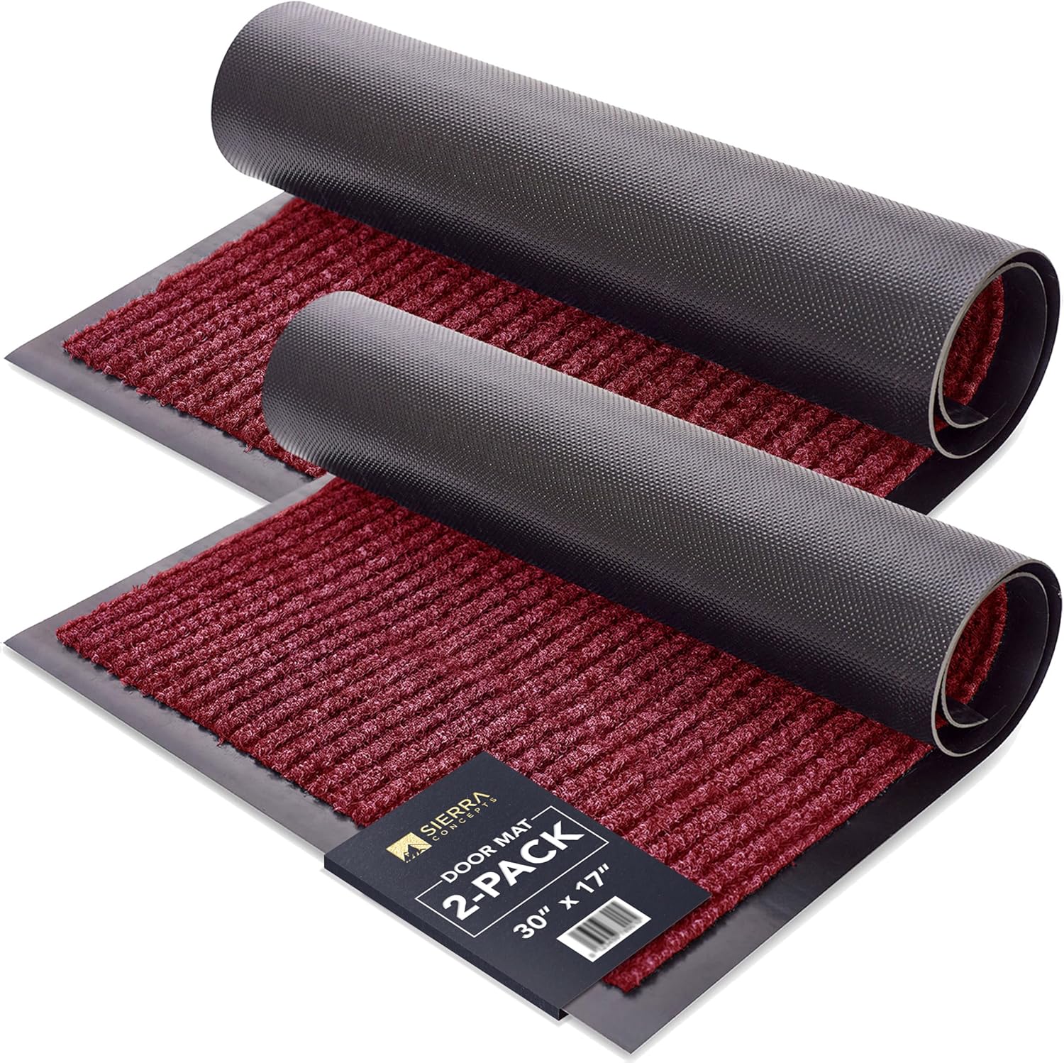 Sierra Concepts Front Door Mat Welcome Floor Mats - Entryway Indoor Outdoor Entrance Doormat