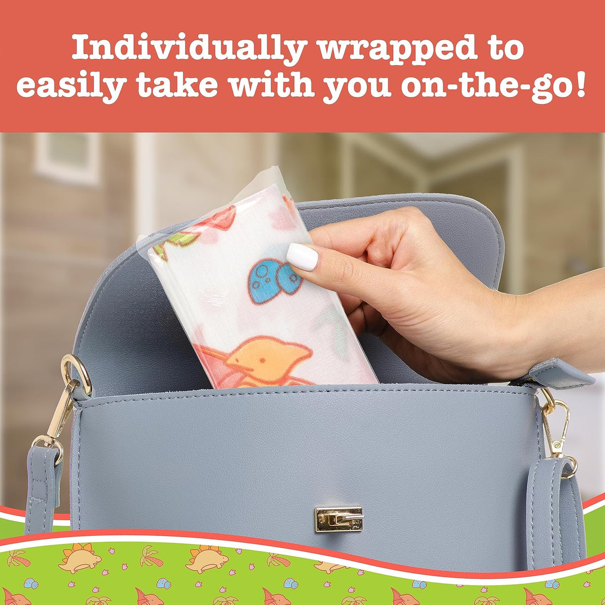 Toilet Seat Covers Disposable (20 pk, Dinosaurs) - XL Waterproof Toilet Cover for Toddlers, Kids &