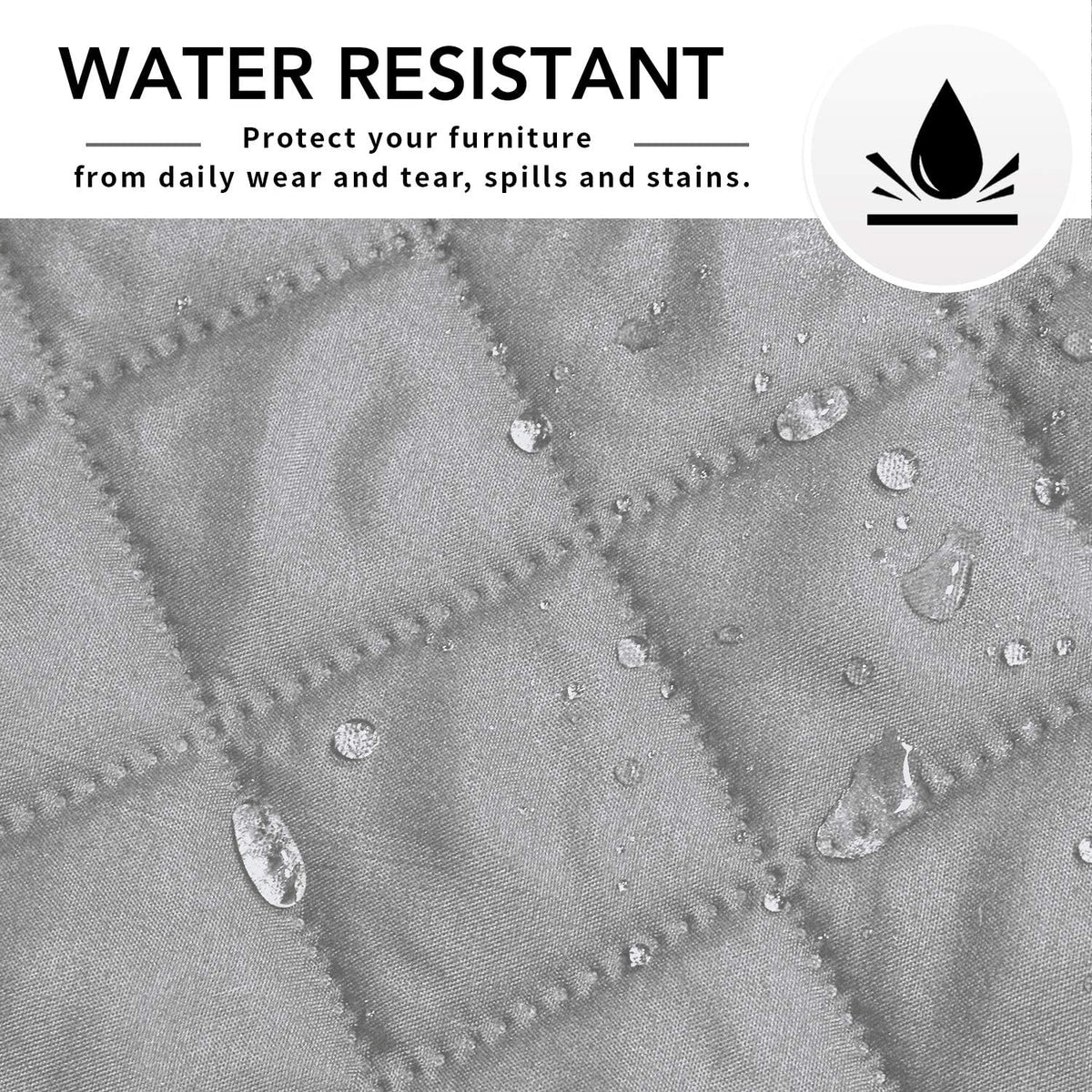 Easy-Going Sofa Slipcover L Shape Sofa Cover Sectional Couch Cover Furniture Protector Mat for Pets